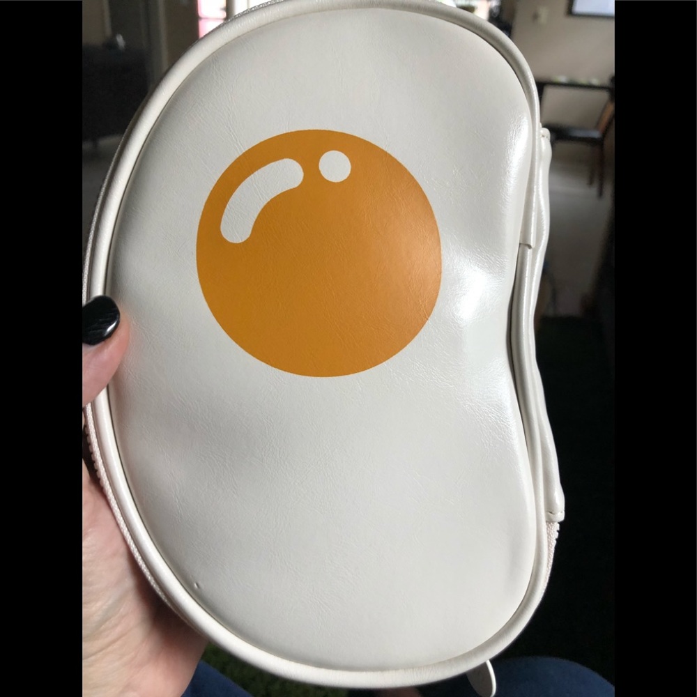 Egg pouch cosmetic bag super cute brand new